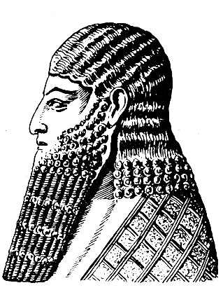 Рис. 3. Голова ассирийца